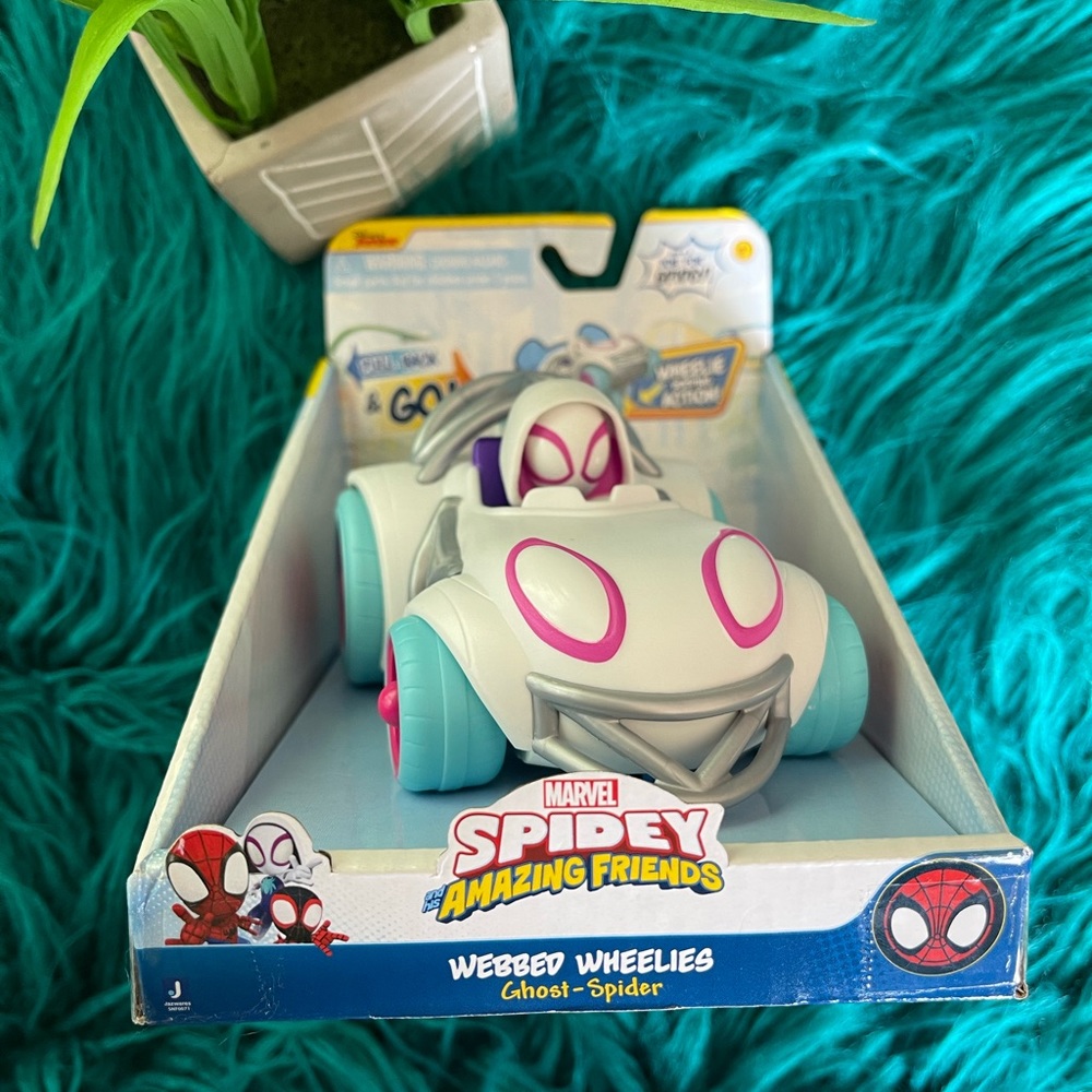 Marvel Spidey Amazing Friends Webbed Wheelies (Ghost Spider)